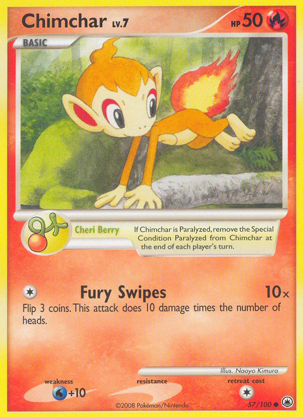 Chimchar - Pokémon TCG Card