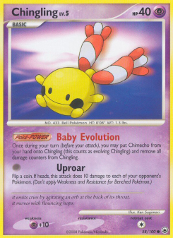 Chingling - pokemon TCG Card