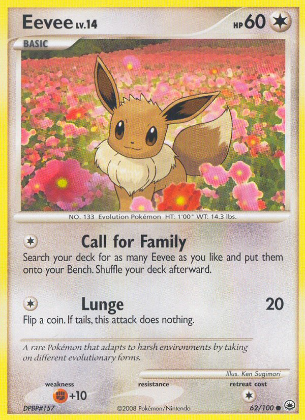 Eevee - Pokémon TCG Card