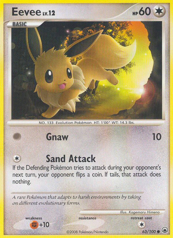 Eevee - Pokémon TCG Card