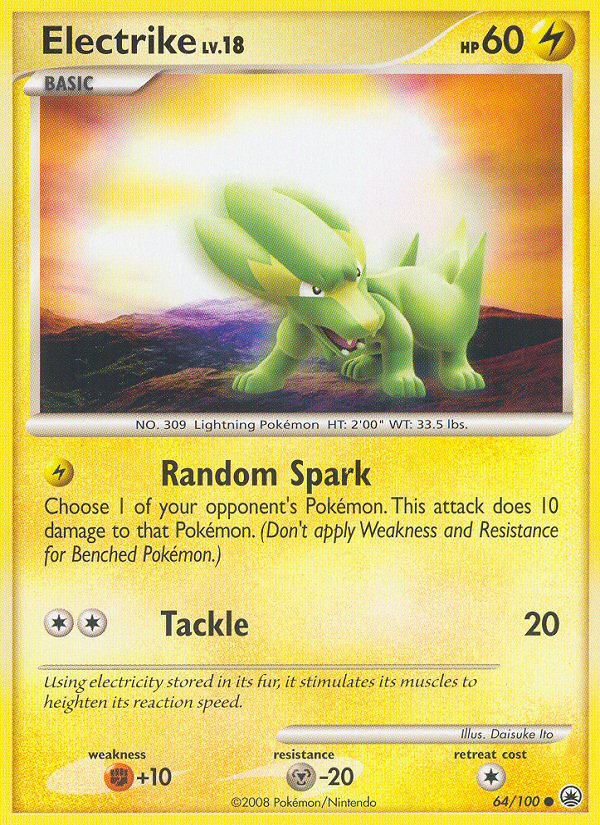 Electrike - Pokémon TCG Card