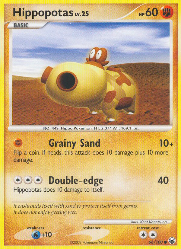 Hippopotas - Pokémon TCG Card