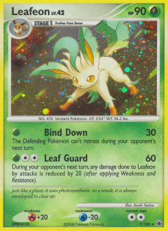 Leafeon - pokemon TCG Card