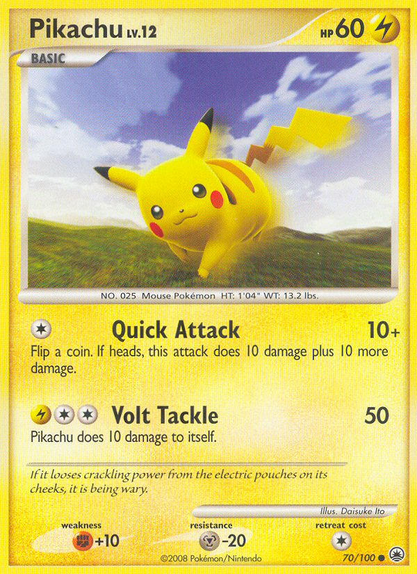 Pikachu - Pokémon TCG Card