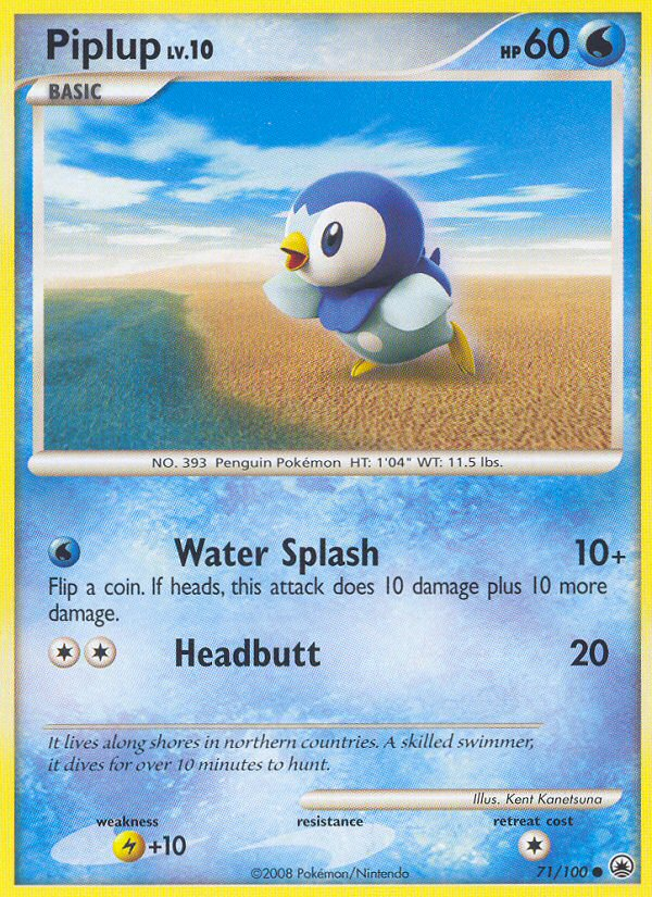 Piplup - Pokémon TCG Card