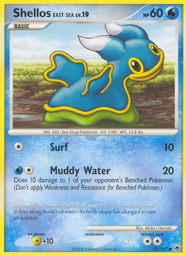 Shellos East Sea - Pokémon TCG Card