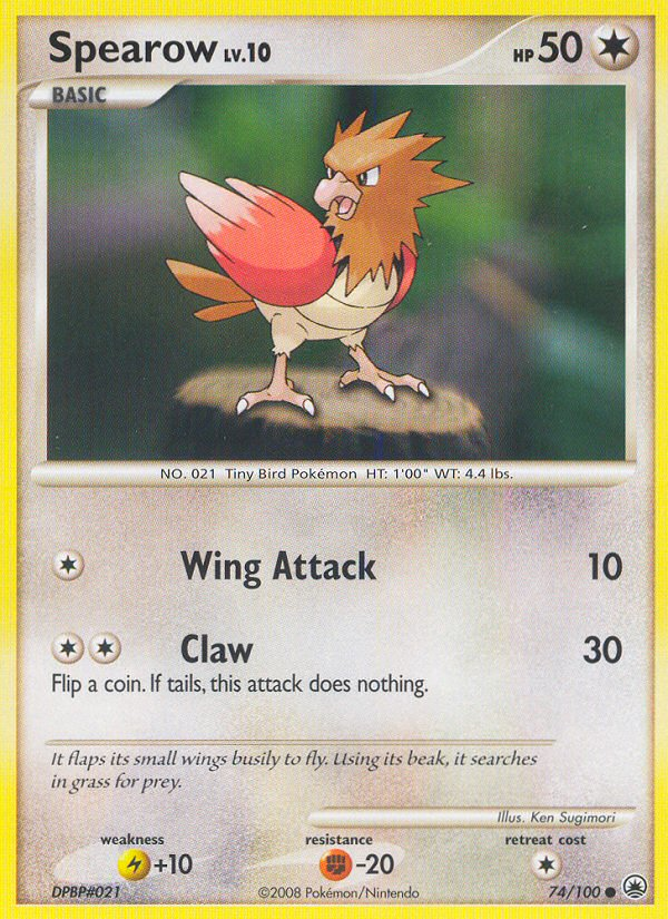 Spearow - Pokémon TCG Card