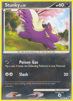 Stunky - pokemon TCG Card