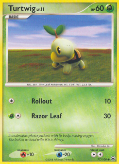 Turtwig - pokemon TCG Card