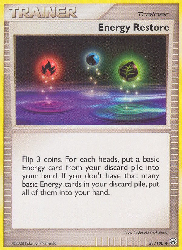 Energy Restore - Pokémon TCG Card