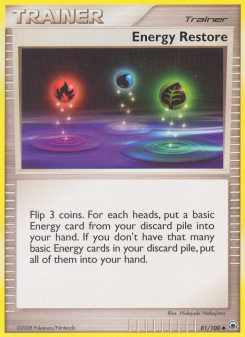 Energy Restore - pokemon TCG Card