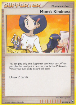 Mom's Kindness - pokemon TCG Card