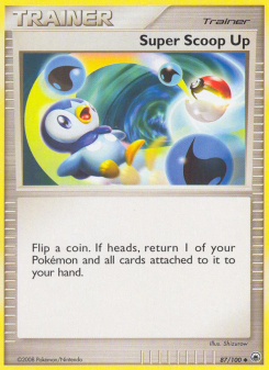 Super Scoop Up - pokemon TCG Card