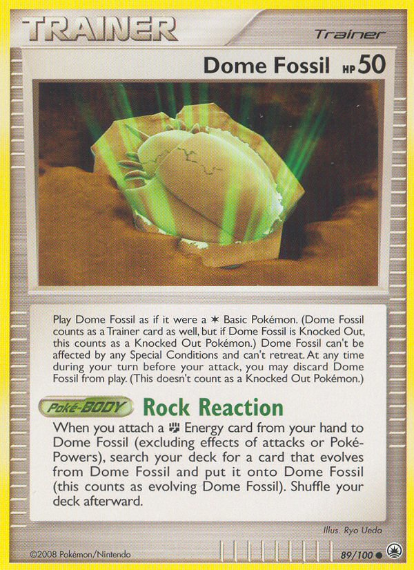 Dome Fossil - Pokémon TCG Card