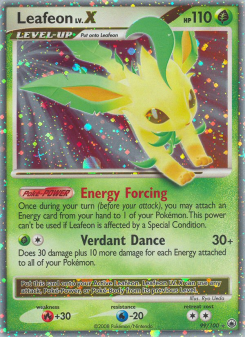 Leafeon - pokemon TCG Card