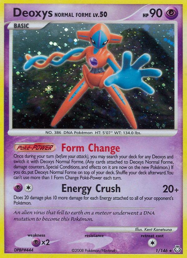 Deoxys Normal Forme - Pokémon TCG Card