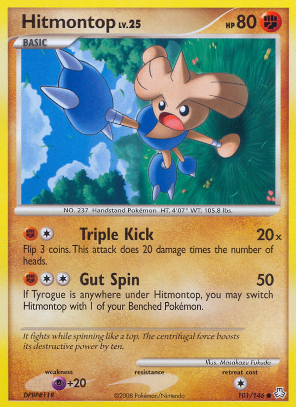 Hitmontop - Pokémon TCG Card