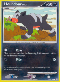 Houndour - pokemon TCG Card