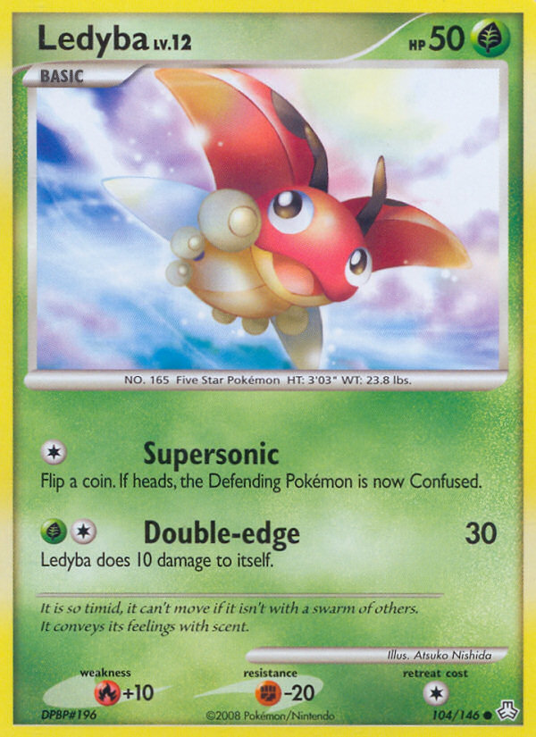 Ledyba - Pokémon TCG Card