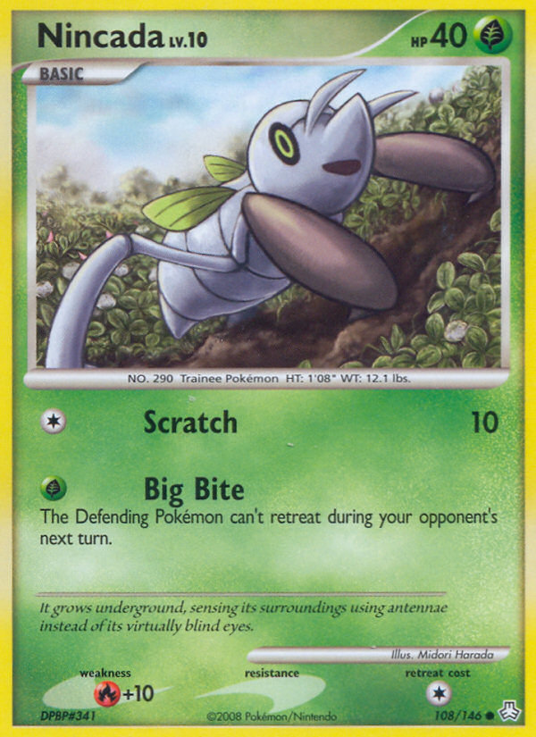 Nincada - Pokémon TCG Card