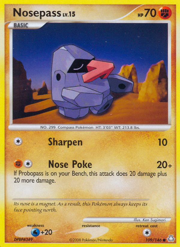 Nosepass - Pokémon TCG Card