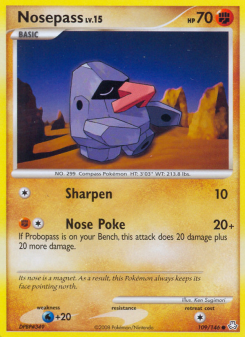 Nosepass - pokemon TCG Card