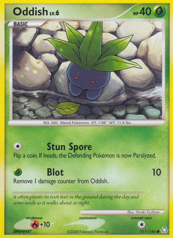 Oddish - Pokémon TCG Card