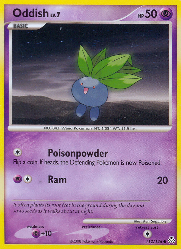 Oddish - Pokémon TCG Card