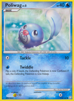 Poliwag - pokemon TCG Card