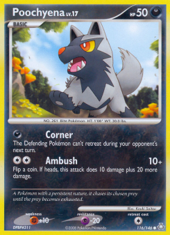 Poochyena - pokemon TCG Card