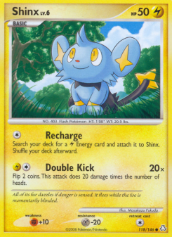 Shinx - pokemon TCG Card