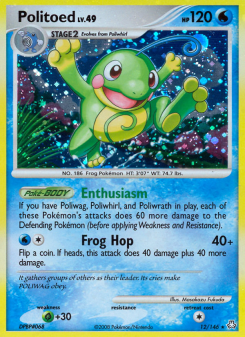 Politoed - pokemon TCG Card