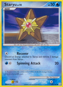 Staryu - pokemon TCG Card