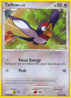 Taillow - pokemon TCG Card