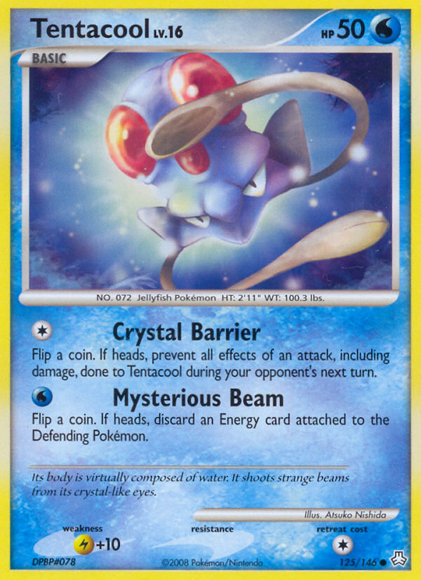 Tentacool - Pokémon TCG Card