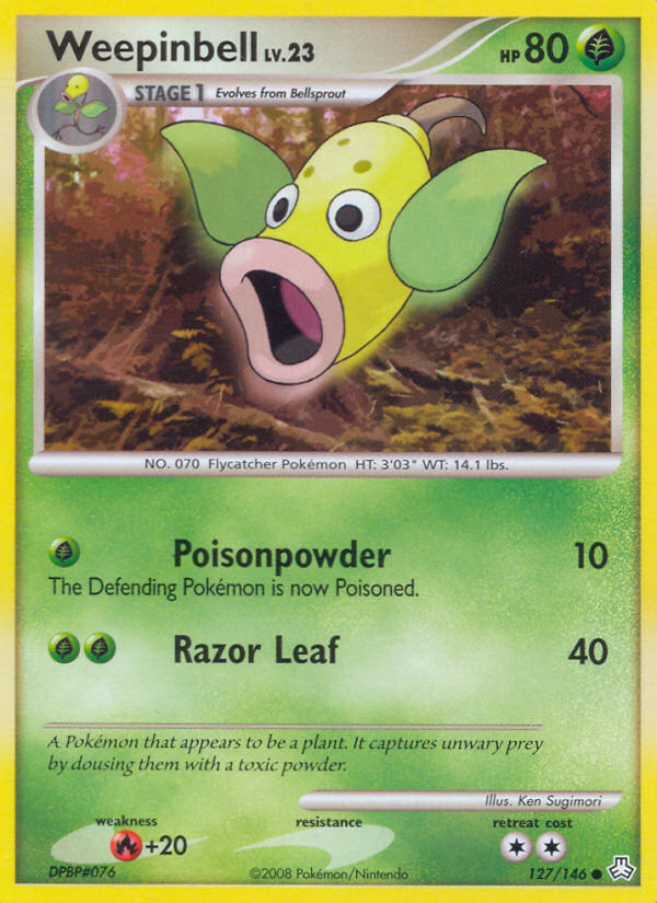 Weepinbell - Pokémon TCG Card