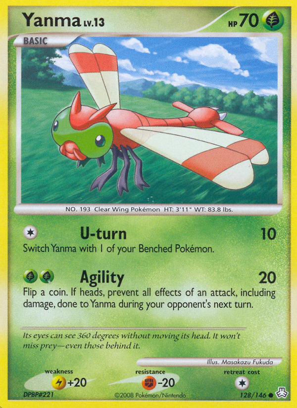 Yanma - Pokémon TCG Card