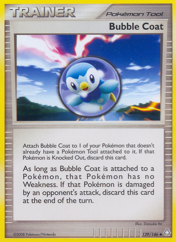 Bubble Coat - Pokémon TCG Card