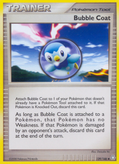 Bubble Coat - pokemon TCG Card