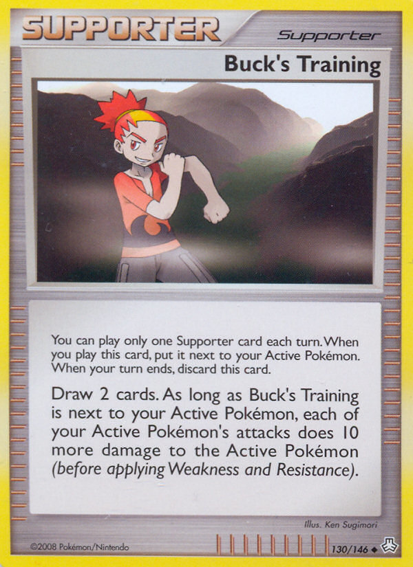Buck's Training - Pokémon TCG Card