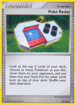 Poké Radar - pokemon TCG Card