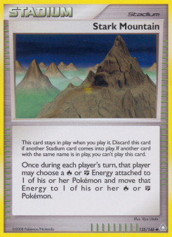 Stark Mountain - pokemon TCG Card