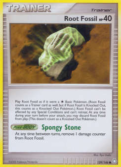 Root Fossil - pokemon TCG Card