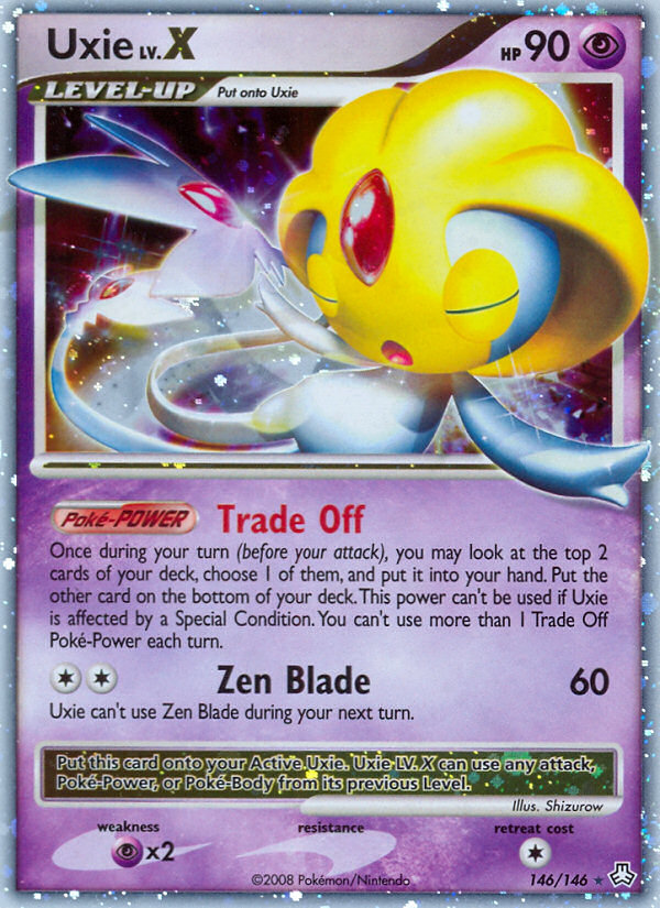 Uxie - Pokémon TCG Card