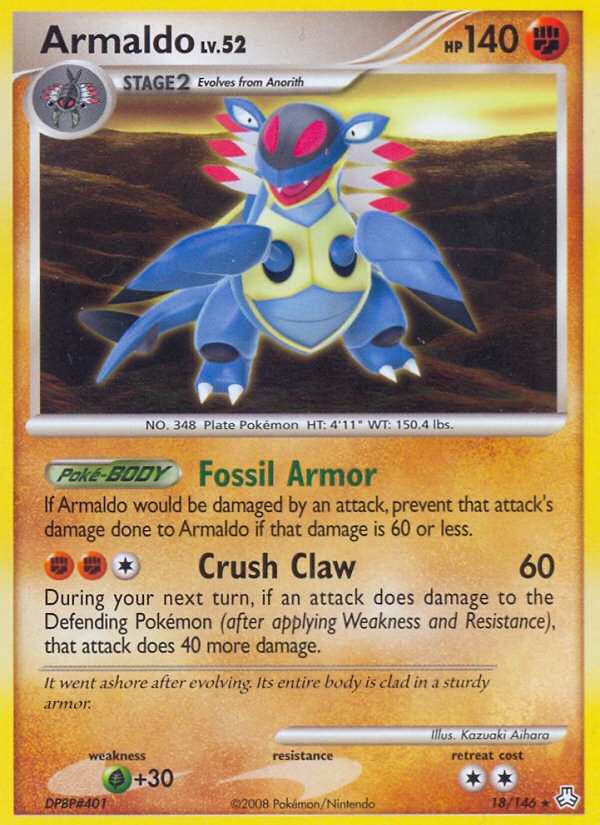 Armaldo - Pokémon TCG Card