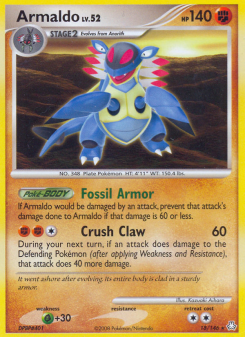 Armaldo - pokemon TCG Card