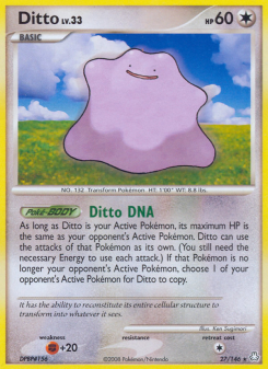 Ditto - pokemon TCG Card
