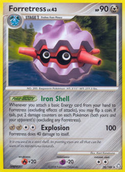 Forretress - pokemon TCG Card