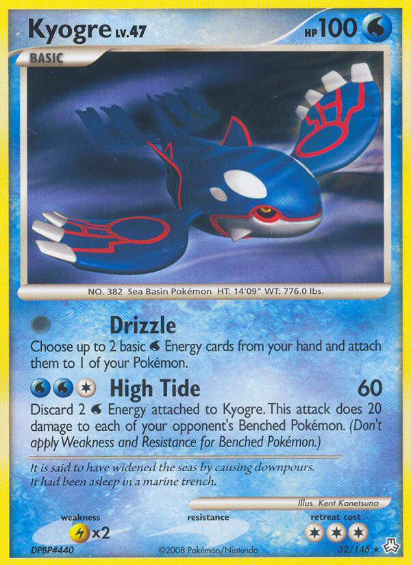 Kyogre - Pokémon TCG Card