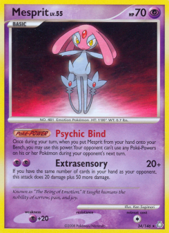 Mesprit - pokemon TCG Card